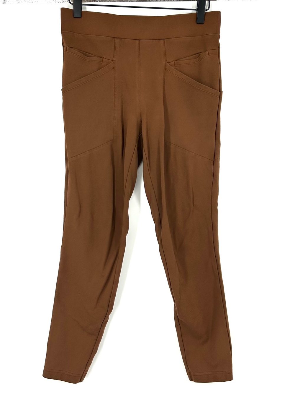 Betabrand Journey Dress Pant Yoga Pants Brown